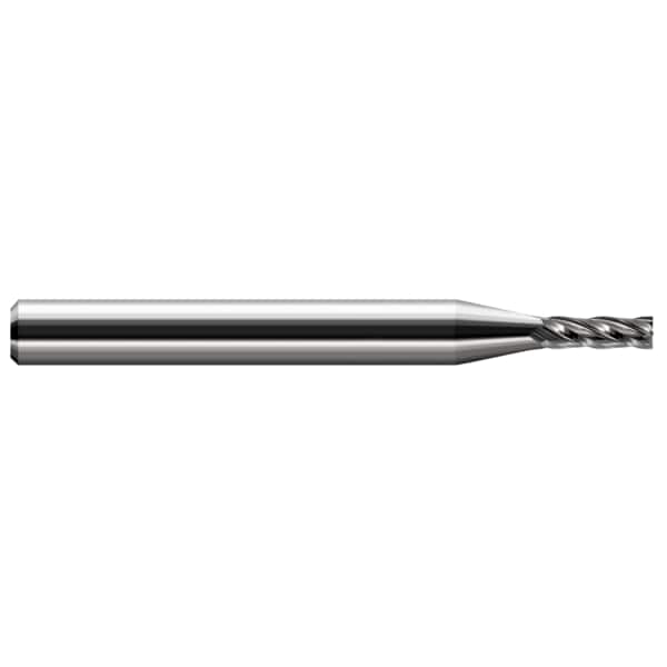 Miniature End Mill - Square - Stub & Standard, 0.2500" (1/4)